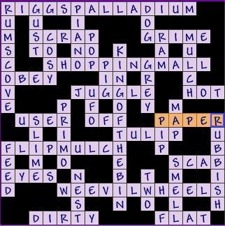 Crossword on Crossword Answers   Bin Weevil Cheats Hints And Tips